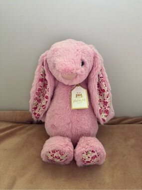 Jellycat Blushkin Blossom Luxe Bunny
